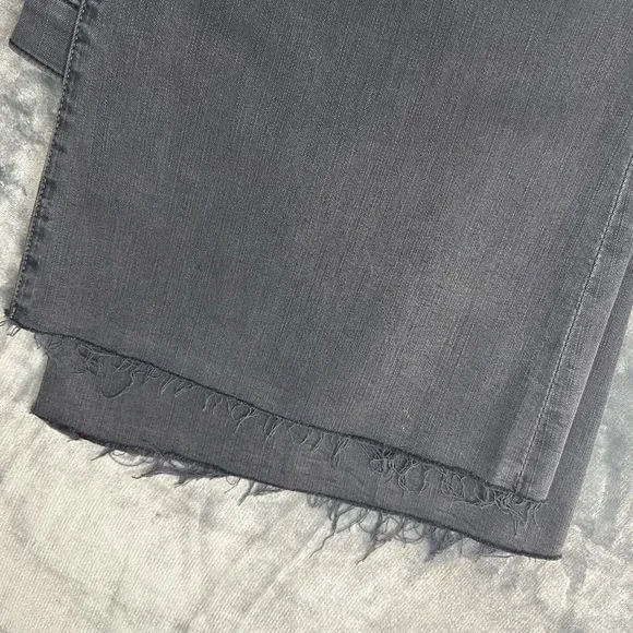 NWT MOTHER The Tomcat Roller Frayed Wide Leg Jeans Dancing in the Moonlight 32 - Picture 11 of 16